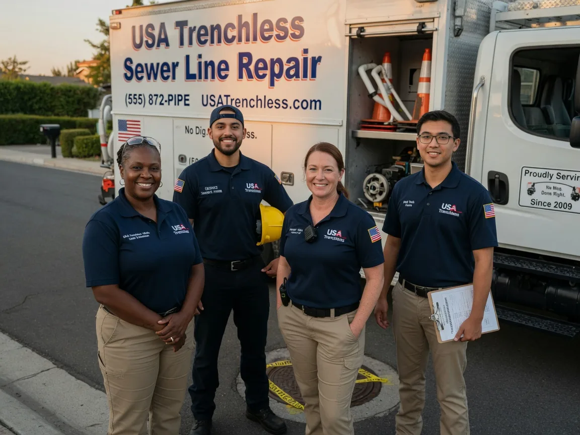 Sewer Line Repair company in Robbins, TN